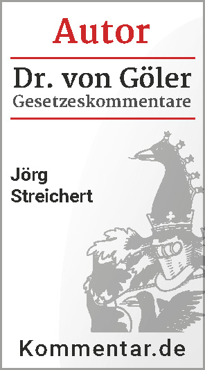 Dr. von Göler Gesetzeskommentare Logo Autor Jörg Streichert Siegel