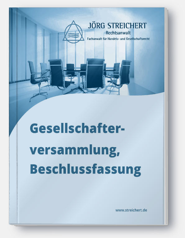 Gesellschafterversammlung, Beschlussfassung - Covergrafik